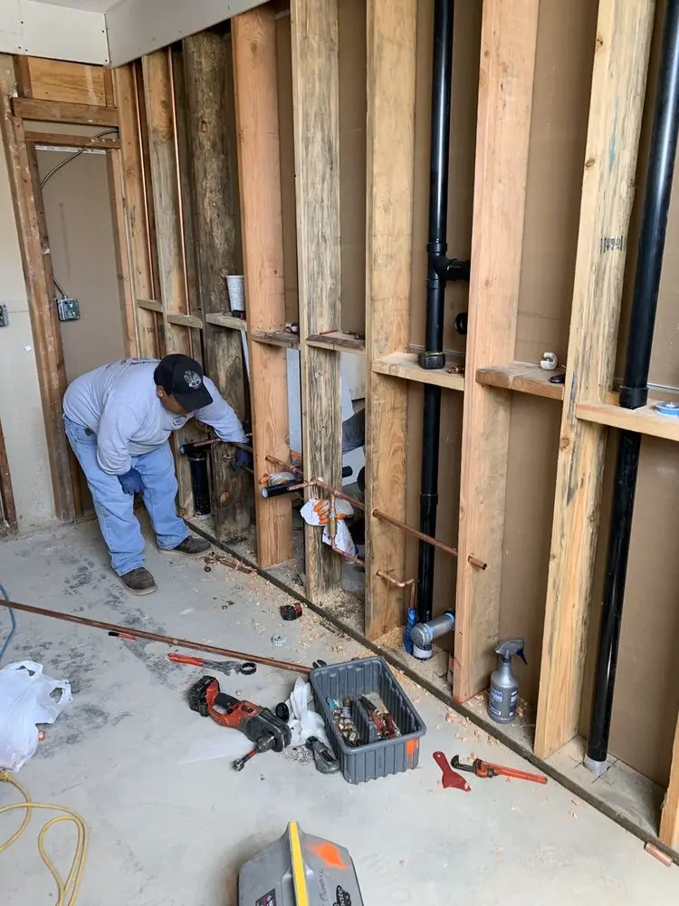 Commercial rough-in plumbing for Gas Line Repair in Garniers Beach